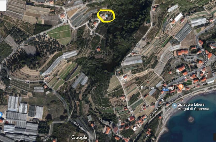 Villa Del Mare Ligure Elvezia Santo Stefano al Mare Dış mekan fotoğraf